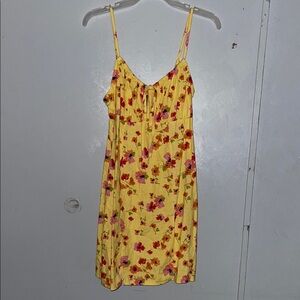 Floral Yellow Sundress